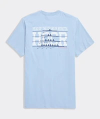 Head Of The Charles® Rower Stack Short-Sleeve Pocket Tee