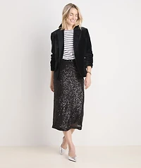 Velvet Shrunken Blazer