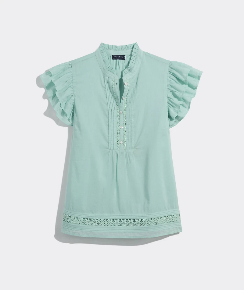 Adare Lace Inset Top