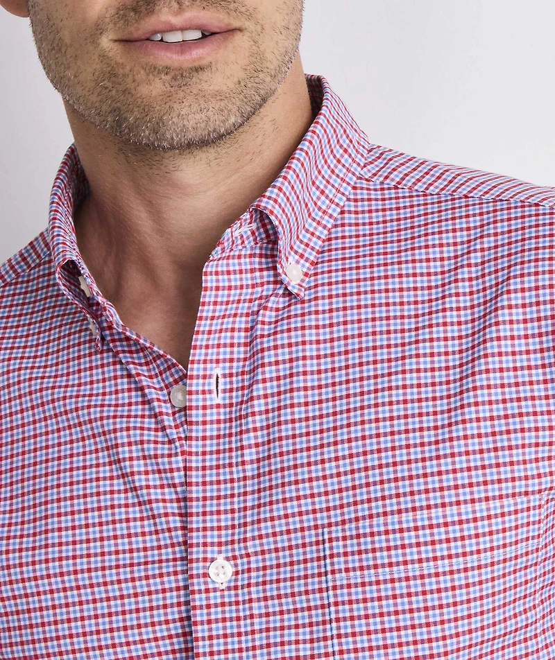 Tradewind Check Performance Cotton Shirt