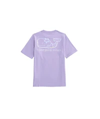 OUTLET Girls' Foil Mermaid Whale Short-Sleeve Pocket Tee