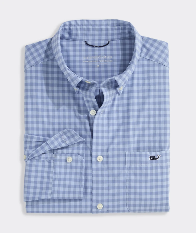 Topsail Gingham Featherweight Performance Shirt