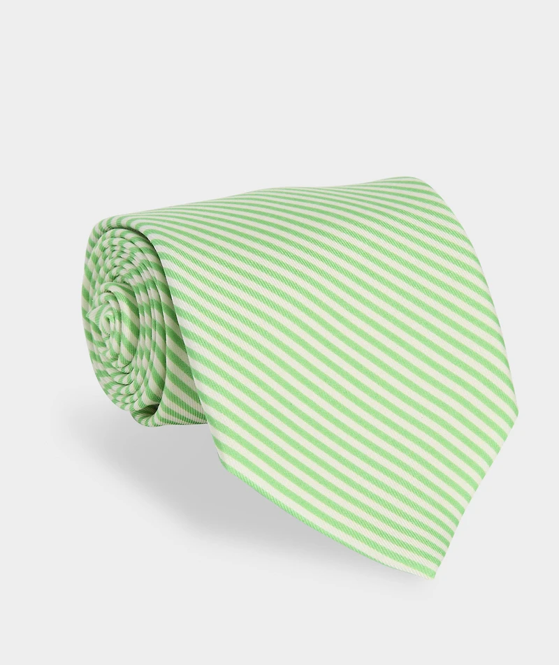 Vineyard Seersucker Silk Tie