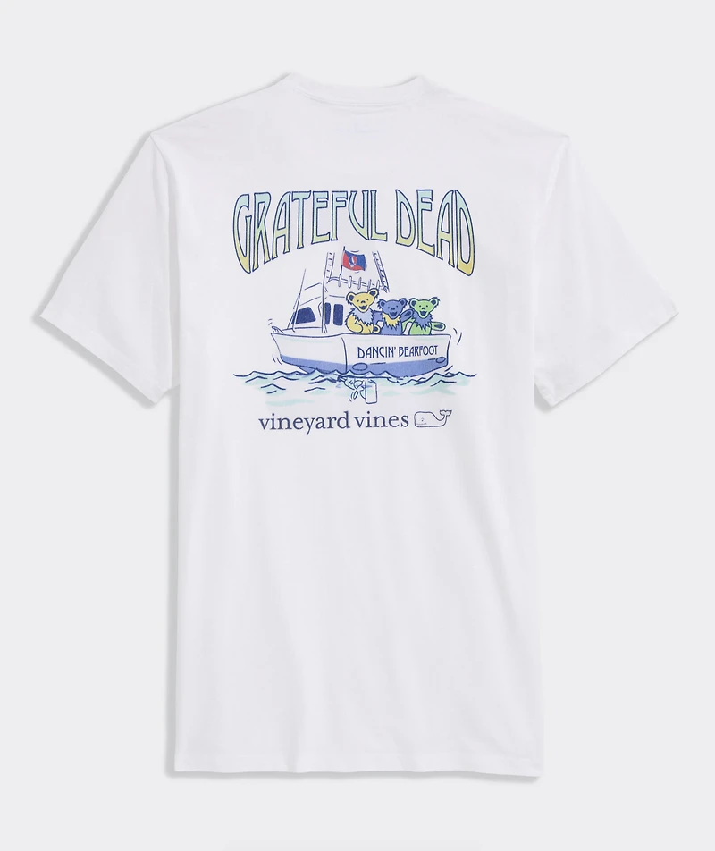 Grateful Dead x vineyard vines Dancin' Bearfoot Short-Sleeve Pocket Tee