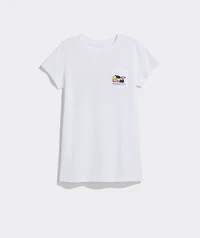Women's 2025 Graduation Whale Short-Sleeve Pocket Tee
