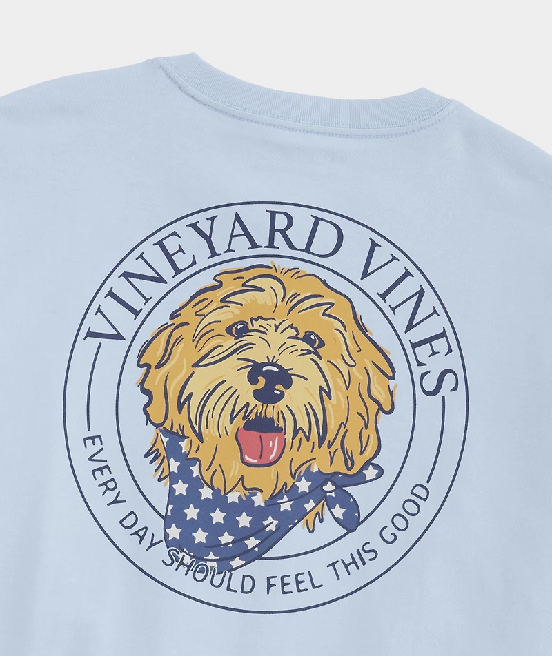 OUTLET Patriotic Pup Tee Short-Sleeve Tee