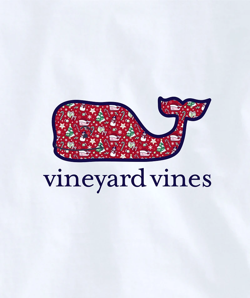 OUTLET Holiday Whales Whale Long-Sleeve Pocket Tee