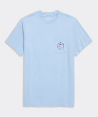 Head Of The Charles® Rower Stack Short-Sleeve Pocket Tee