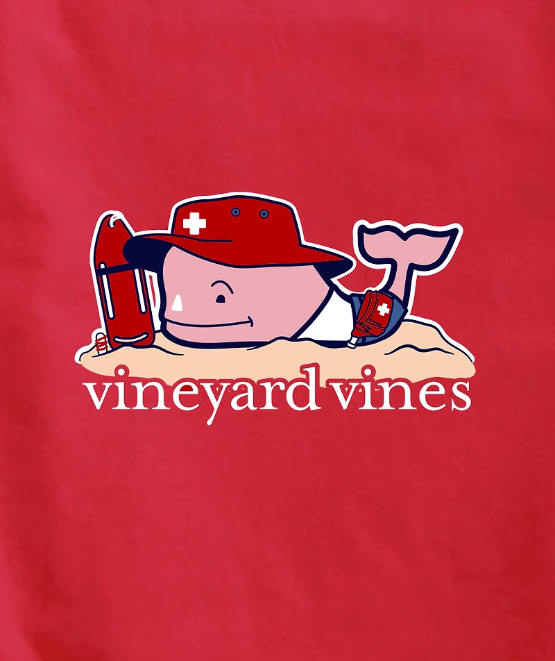 OUTLET Kids' Lifeguard Whale Short-Sleeve Pocket Tee