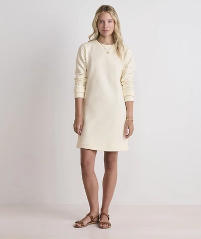Surf Terry Long-Sleeve Dress