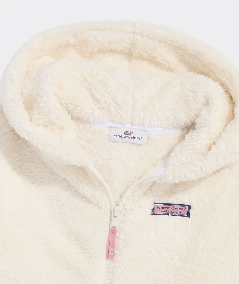 Girls' Teddy Fleece Full-Zip Hoodie