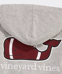 Boys' Football Whale Hoodie Tee