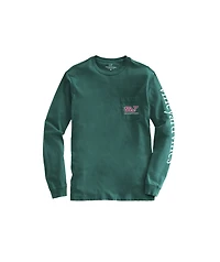 OUTLET Woody & Tree Whale Long-Sleeve Pocket Tee