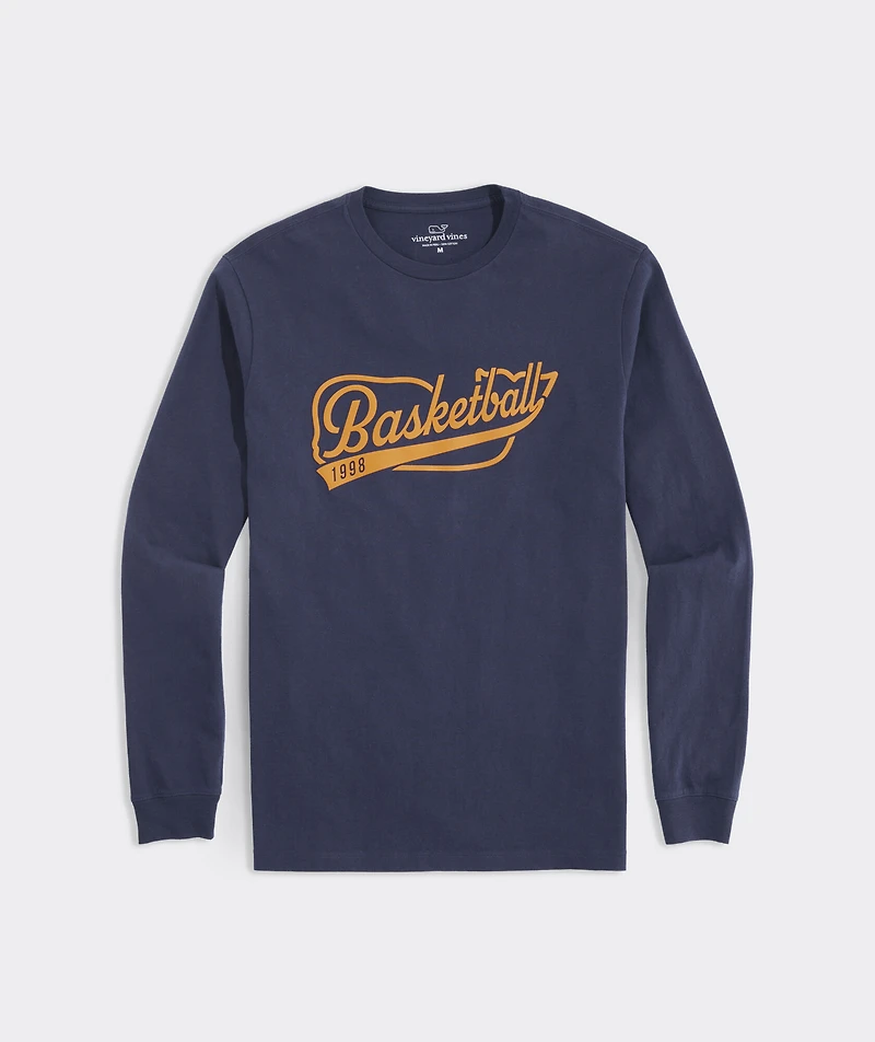 OUTLET Varsity Basketball Whale Long-Sleeve Tee