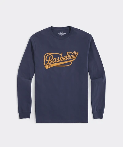 OUTLET Varsity Basketball Whale Long-Sleeve Tee