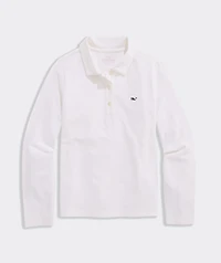 Girls' Everyday Jersey Long Sleeve Polo