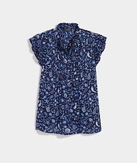 Adare Pintuck Top