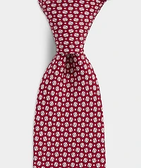 Boys' Baseball & Stars Silk Tie
