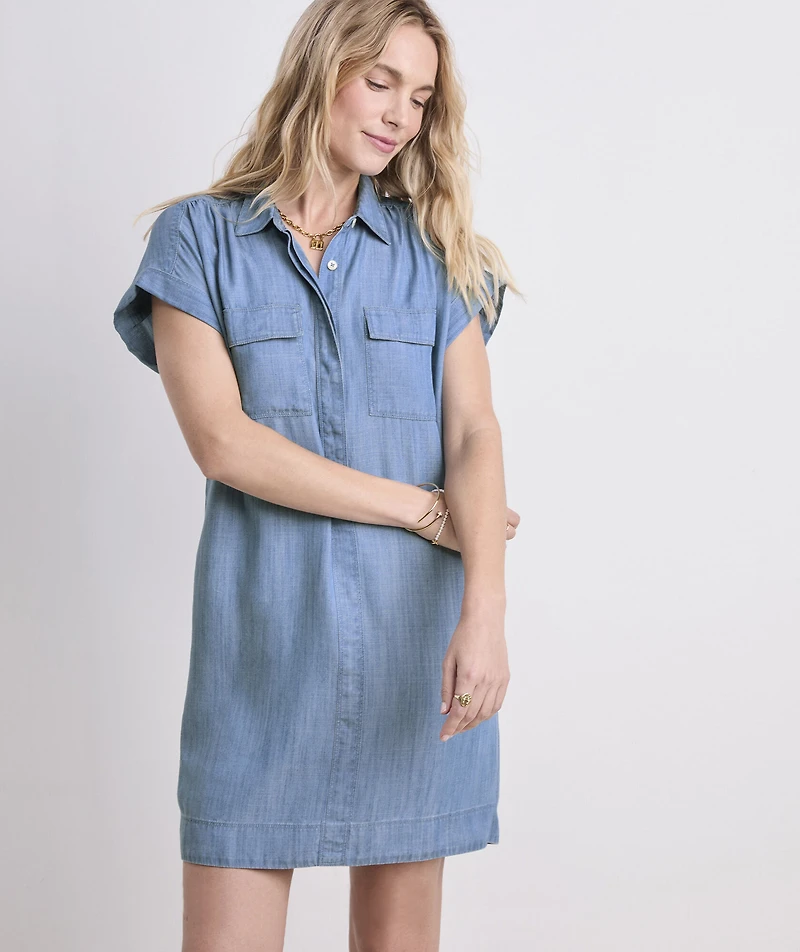 Margo Chambray Shirtdress
