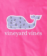 OUTLET Penguin & Whales Whale Long-Sleeve Pocket Tee