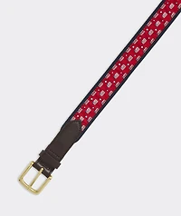 Flag & Stars Canvas Club Belt