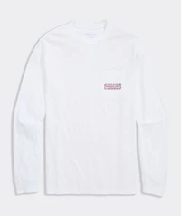 String Lights Pups Logo Box Long-Sleeve Pocket Tee