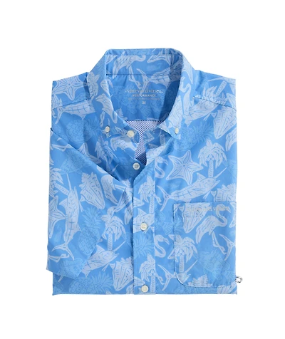 OUTLET Performance Short-Sleeve Fishing Shirt