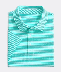 Men's Custom Heathered Winstead Stripe Sankaty Polo