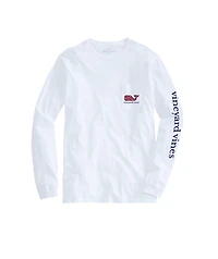 OUTLET Holiday Whales Whale Long-Sleeve Pocket Tee