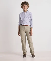 Boys' Performance Cotton Wauwinet Tattersall Shirt