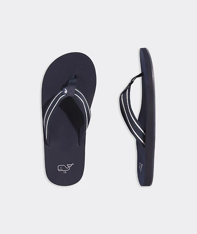 Sailor Stripe Flip Flops