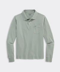 Boys' Long-Sleeve Surf Polo