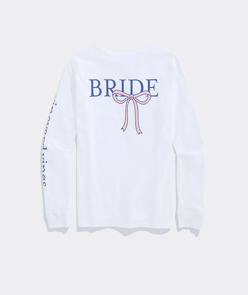 Bride Long-Sleeve Pocket Tee