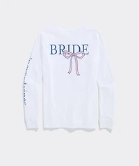 Bride Long-Sleeve Pocket Tee