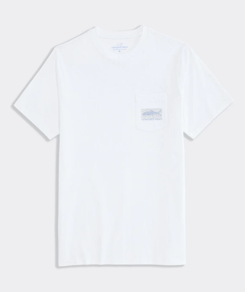 Drift-Dye Bonefish Whale Short-Sleeve Pocket Tee