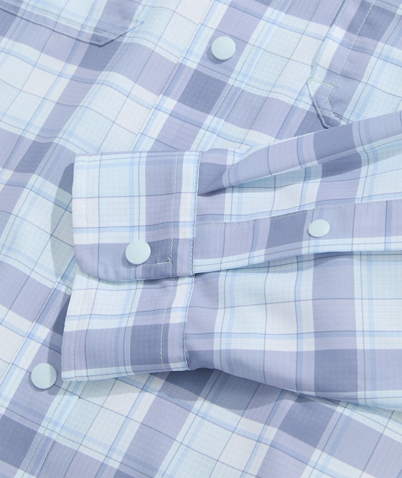 Largo Plaid Performance Harbor Shirt