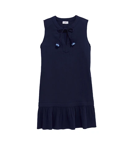 OUTLET Women's Gauze Flounce Cover-Up