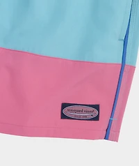 5 Inch Colorblock Chappy Swim Trunks