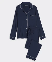 Super-Soft Printed Knit Pajama Set