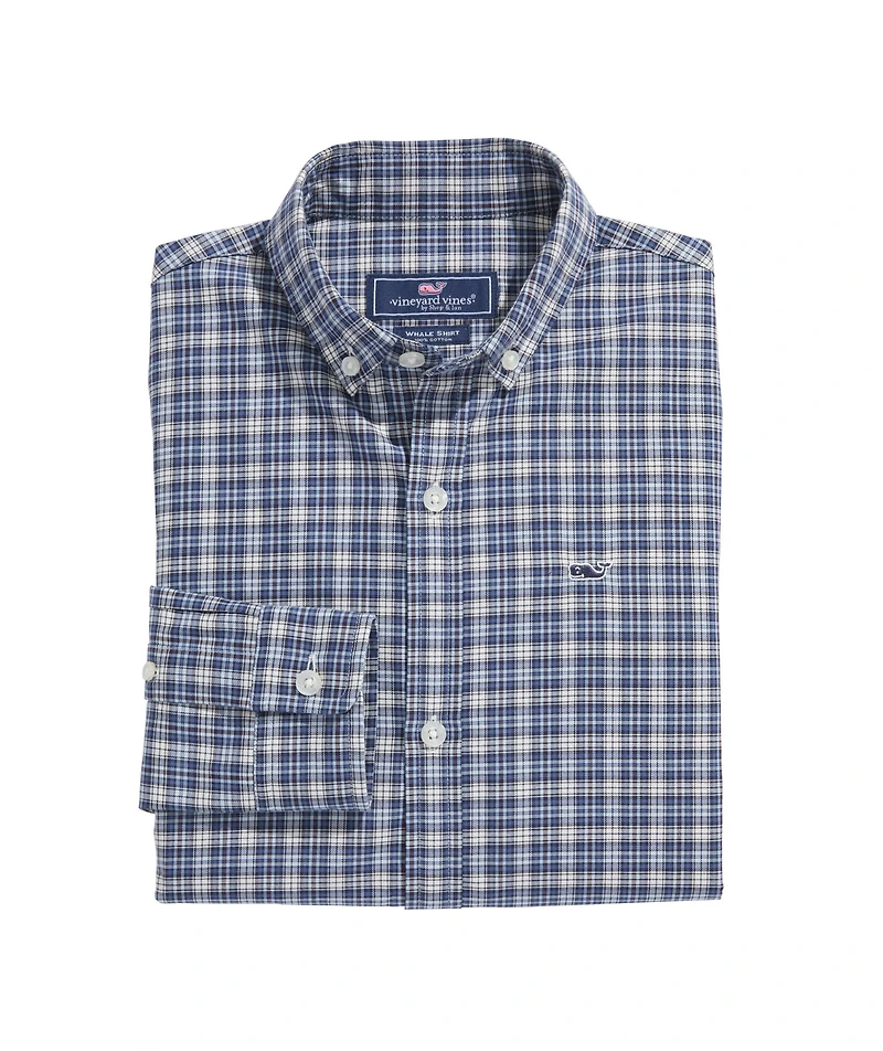 OUTLET Boys' Poplin Tartan Shirt
