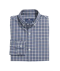 OUTLET Boys' Poplin Tartan Shirt