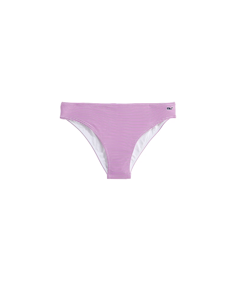 OUTLET Women's Micro Stripe Classic Bikini Bottom
