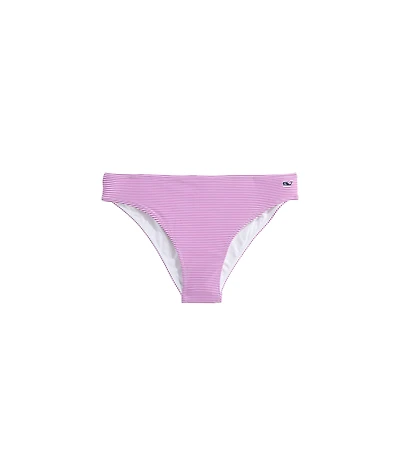 OUTLET Women's Micro Stripe Classic Bikini Bottom
