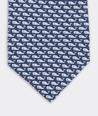 Boys' Vineyard Whale Silk Tie