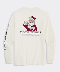 Spiked Nog Long-Sleeve Pocket Tee