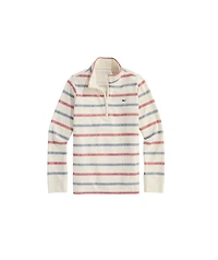 OUTLET Boys' Stripe Broadfield Quarter-Zip