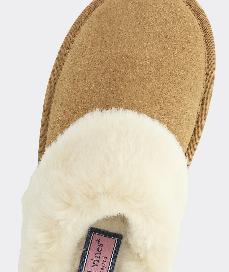 Suede Scuff Slippers