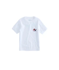 OUTLET Girls' Glitter Prep School Whale Short-Sleeve Pocket Tee