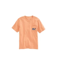 OUTLET Boys' Whale Dot Short-Sleeve Pocket Tee