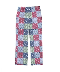 OUTLET Kids' Holiday Whales Patchwork Lounge Pants